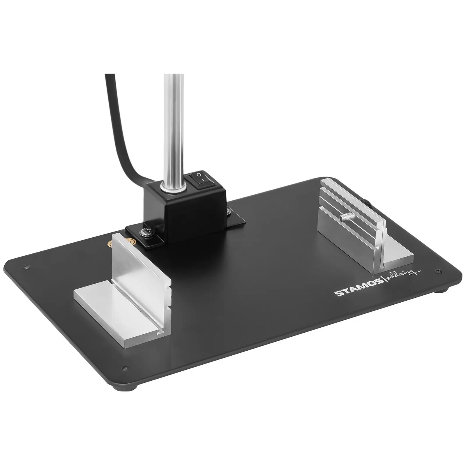Digitální pájecí stanice v sadě - 70 W - paměťová tlačítka + příslušenství + lampa s lupou (Napájení DC: Ne)
