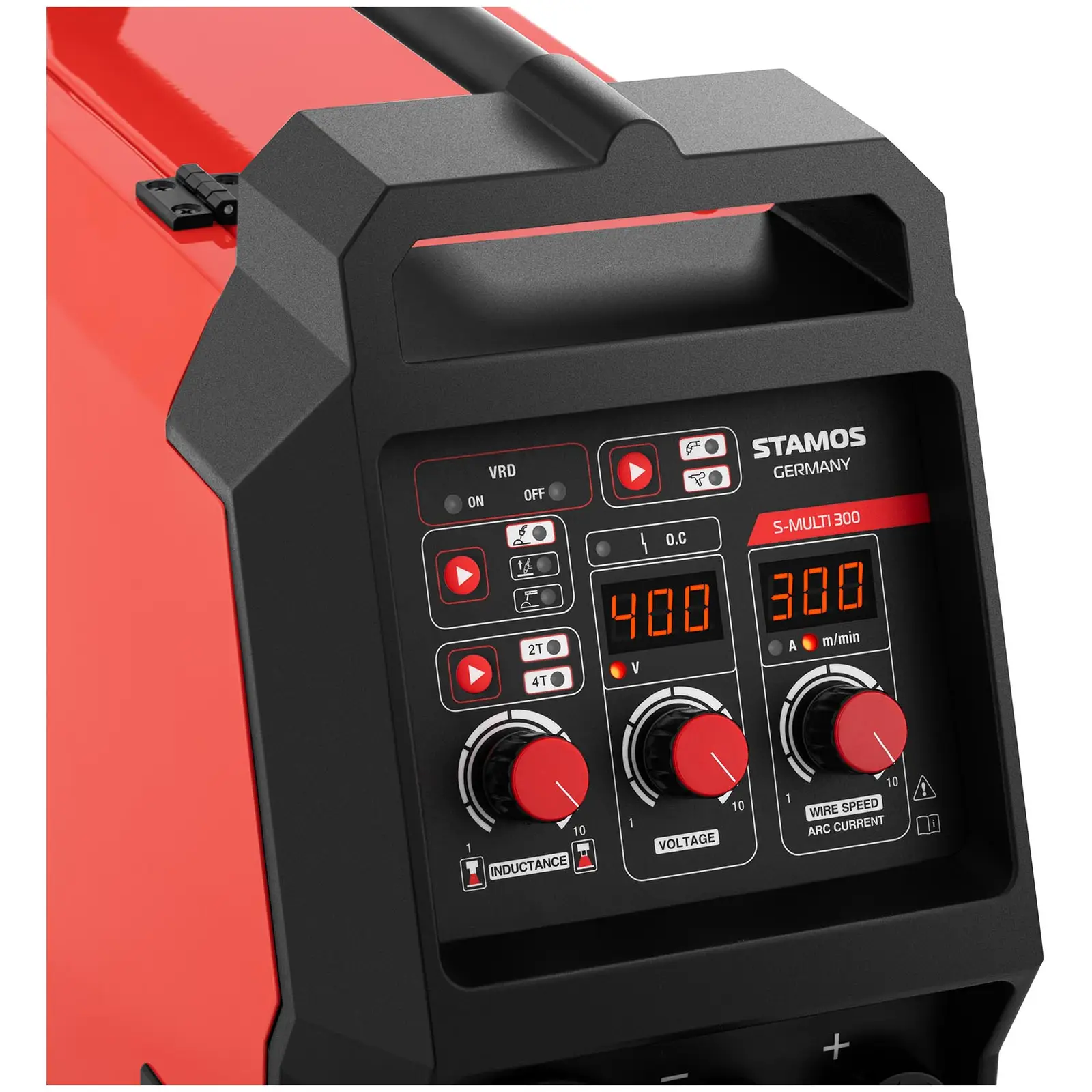 Poste à souder combiné - 300 A - 400 V - MIG/MAG - TIG - MMA - FCAW (2T / 4T: Oui)