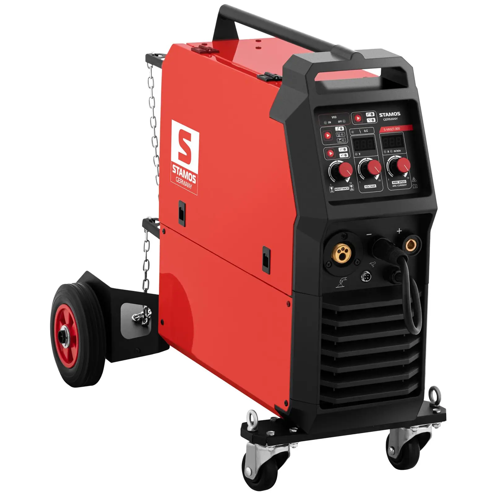 Poste à souder combiné - 300 A - 400 V - MIG/MAG - TIG - MMA - FCAW (Hot Start: Non)