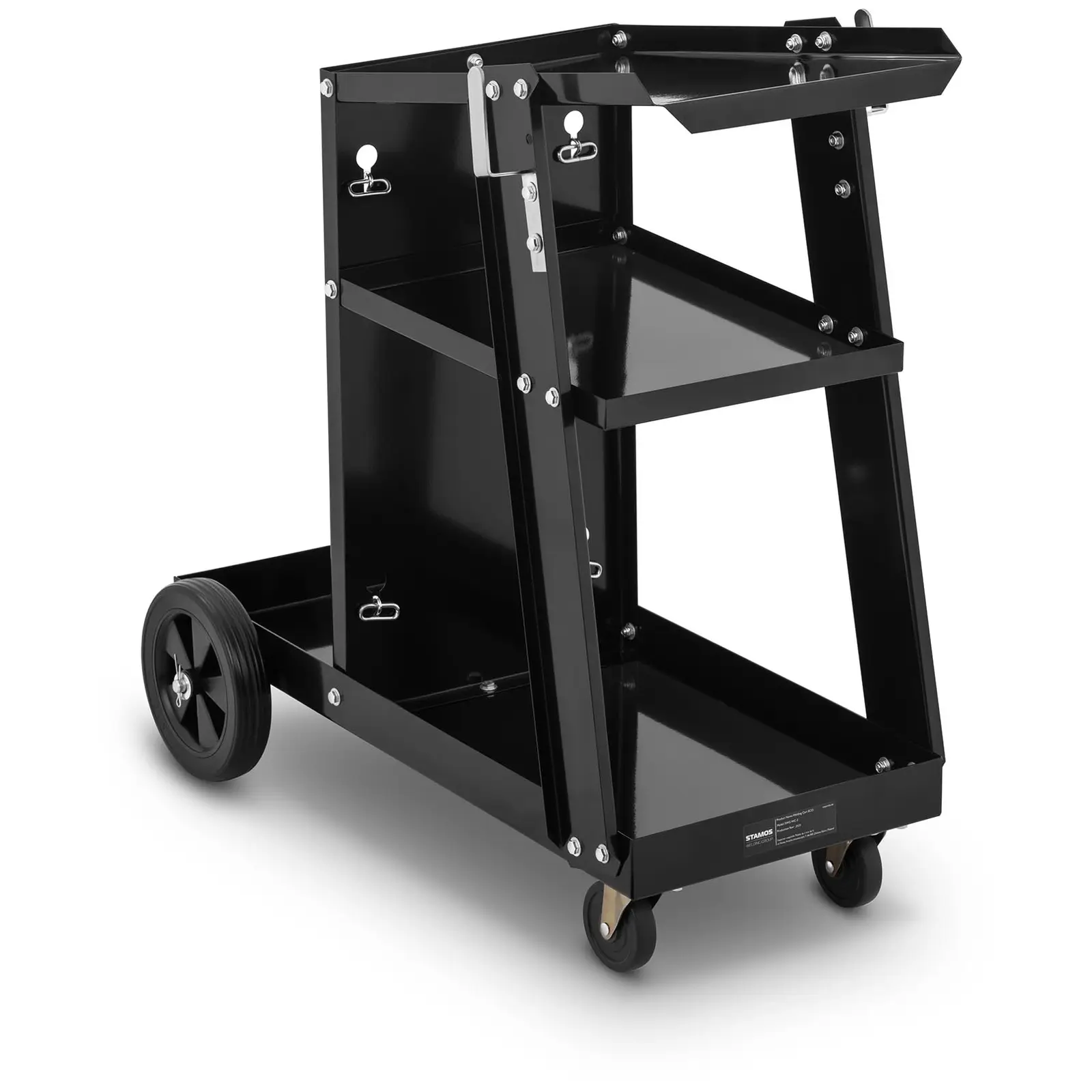 Wózek spawalniczy - 3 półki - 80 kg - Zdjęcie produktu