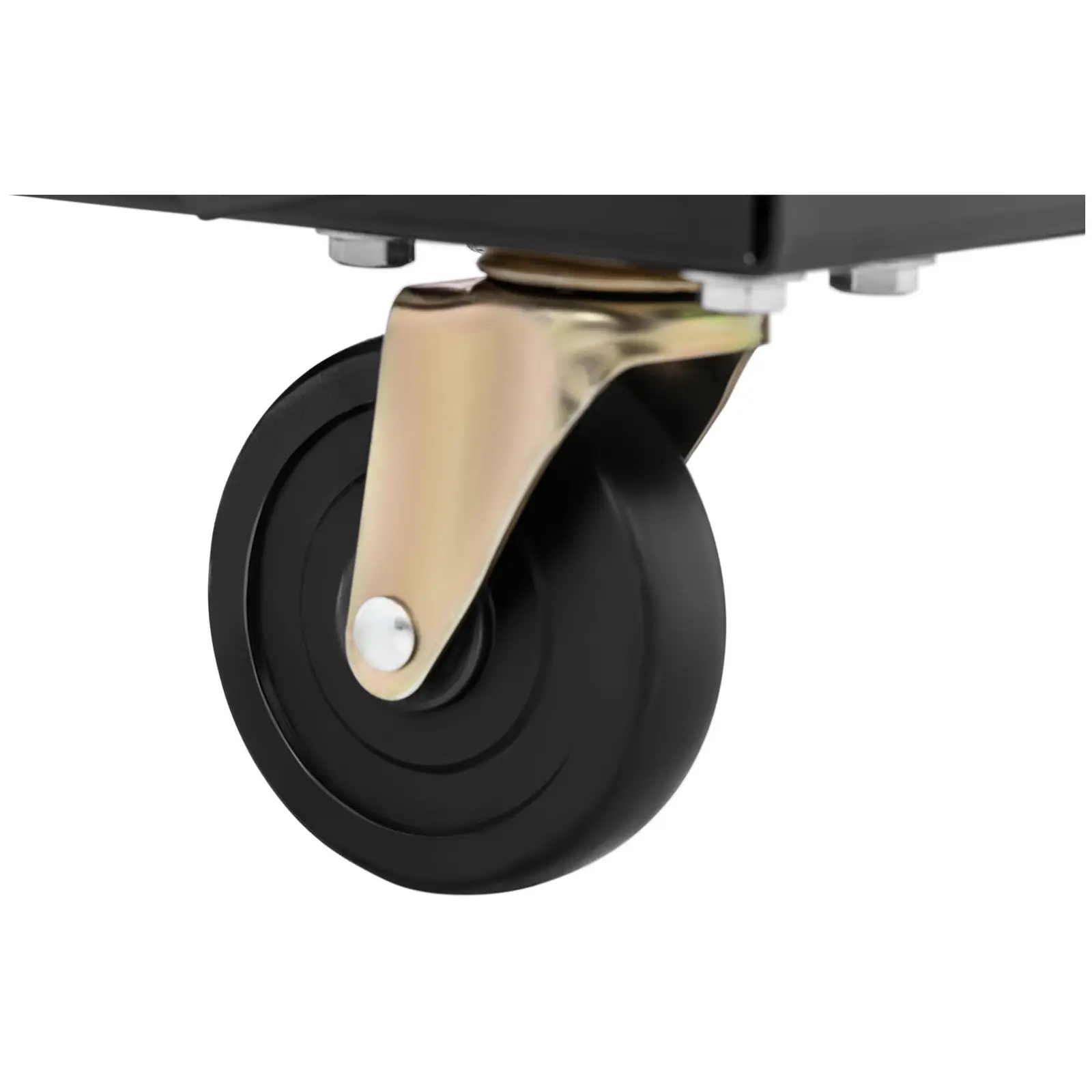 Chariot poste à souder - 3 étagères - 80 kg (Couleur(s): Noir)
