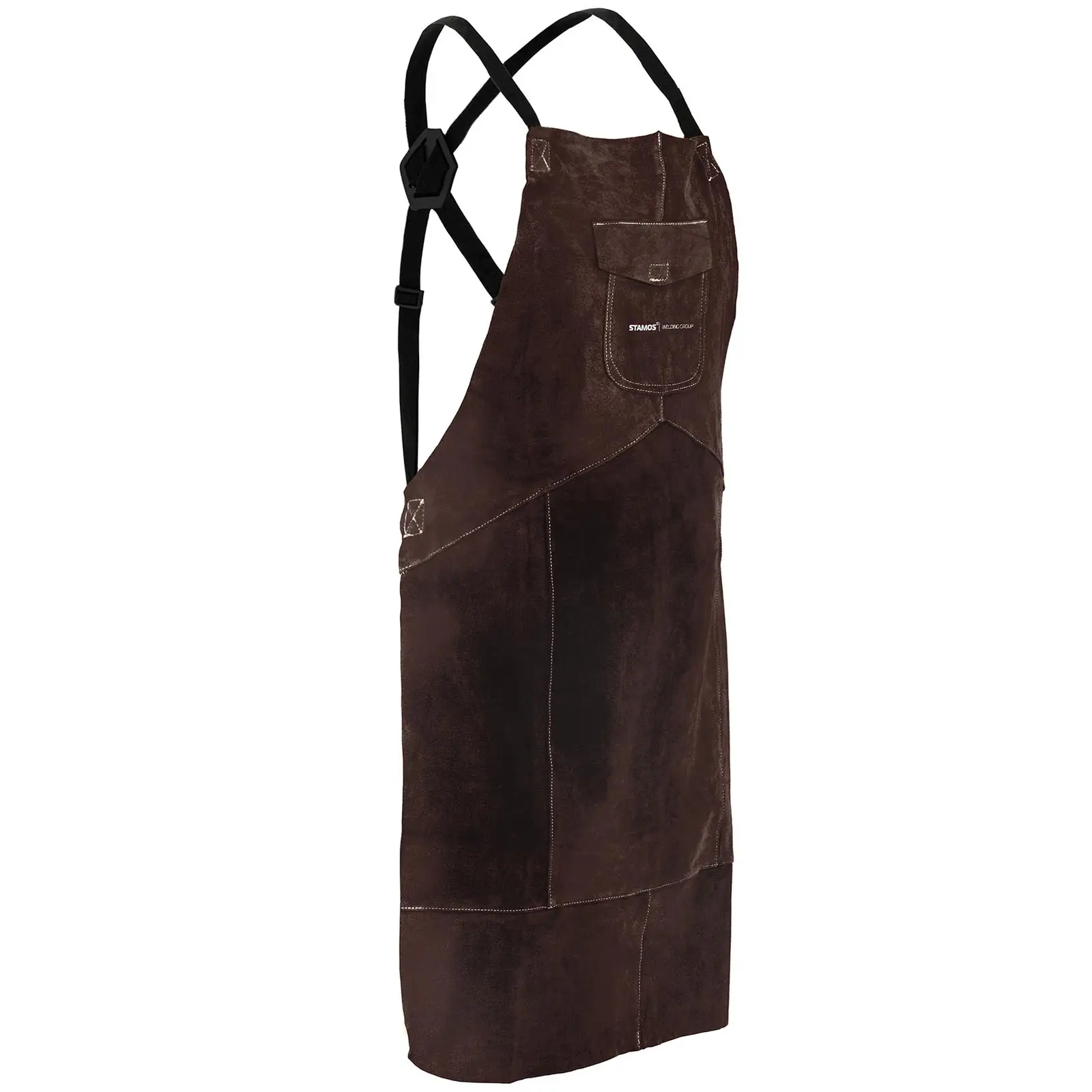 Welding Apron - cow split leather - size L