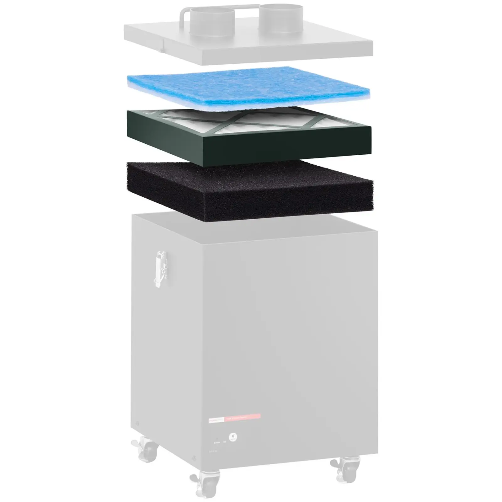 Solder Filters - HEPA - Fleece - Carbon (Material: Aluminium)