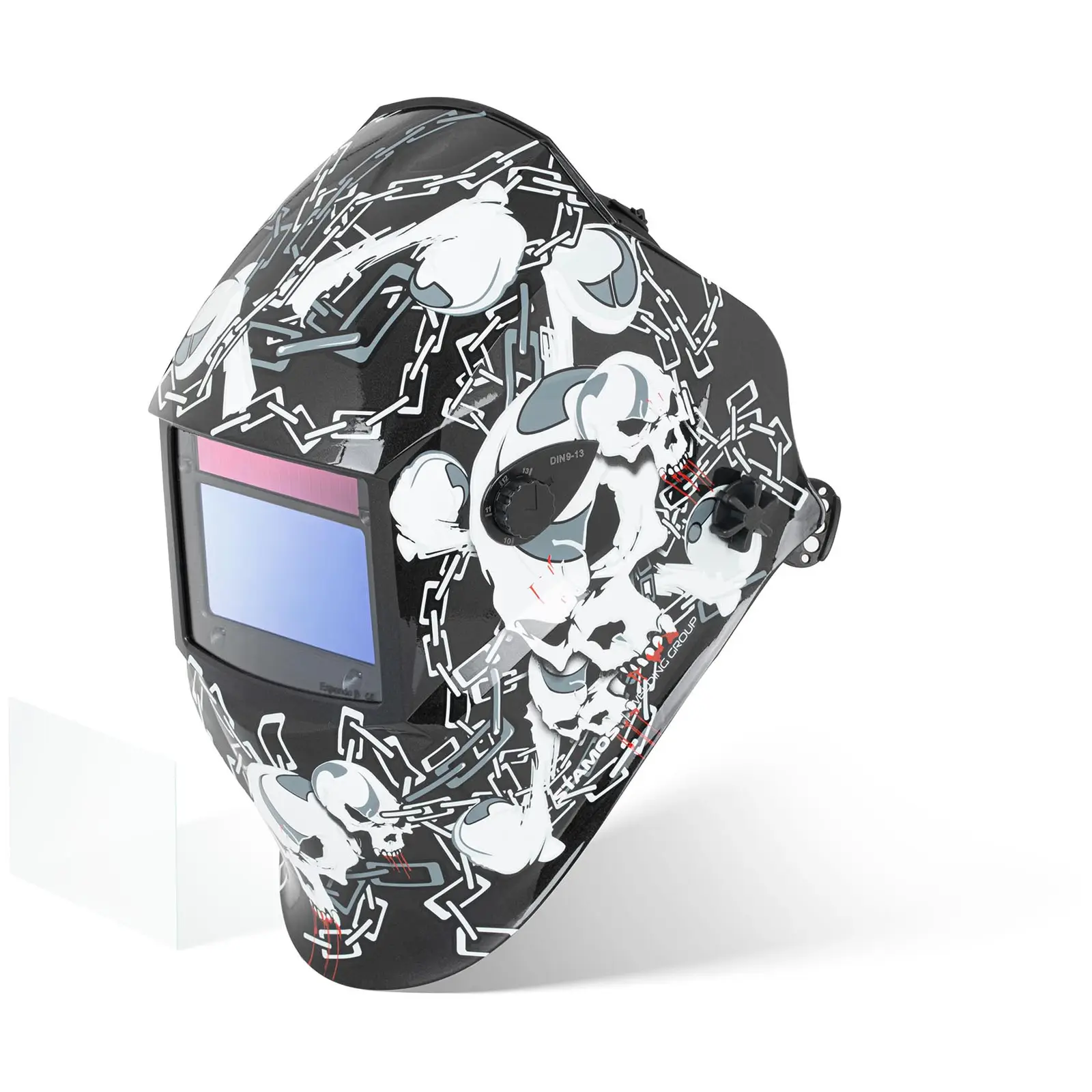 Masque de soudure - Black skull - advanced series | Stamos Welding Group