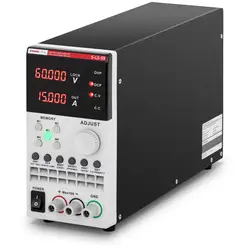 Strømforsyning - 0-60 V - 0-15 A DC - 300 W - USB/LAN/RS-232