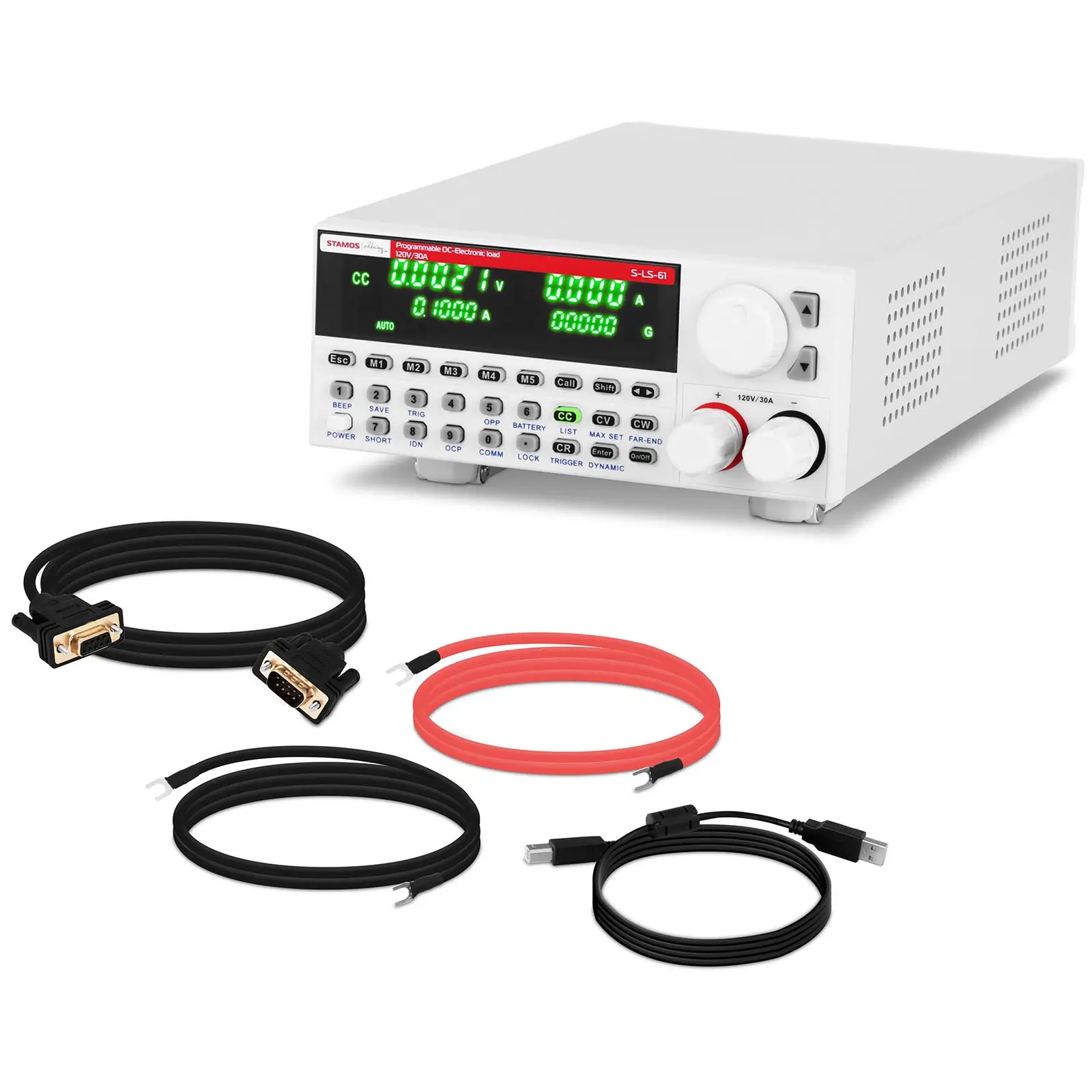 Elektronska obremenitev - 300 W - 0-30 A - programabilna