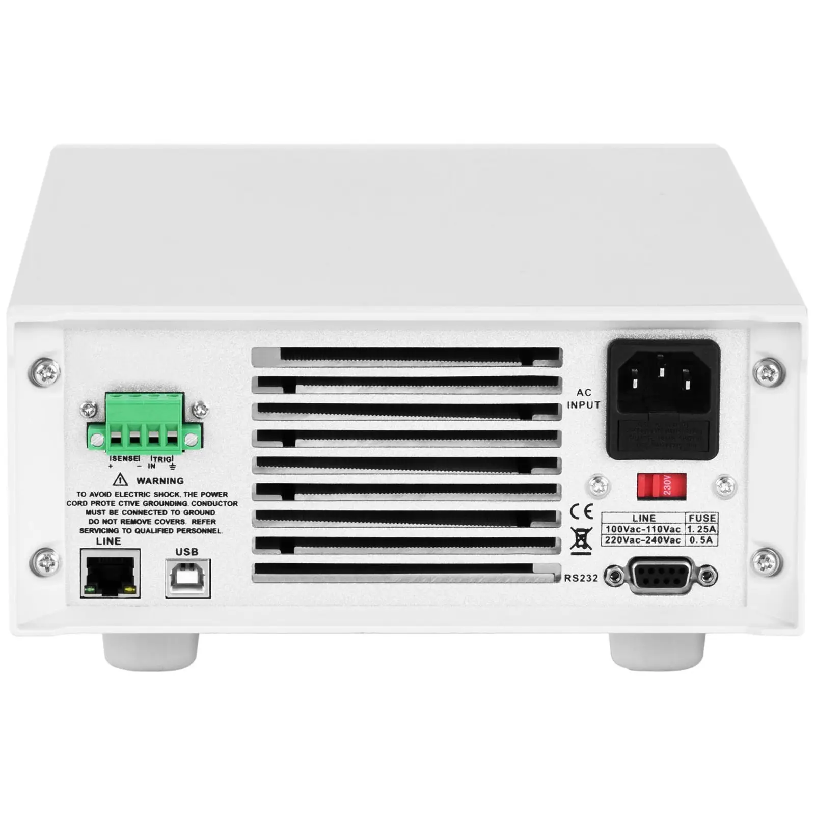 Elektronická zátěž - 300 W - 0 až 30 A - programovatelná (Izolační odpor: 30 MΩ)