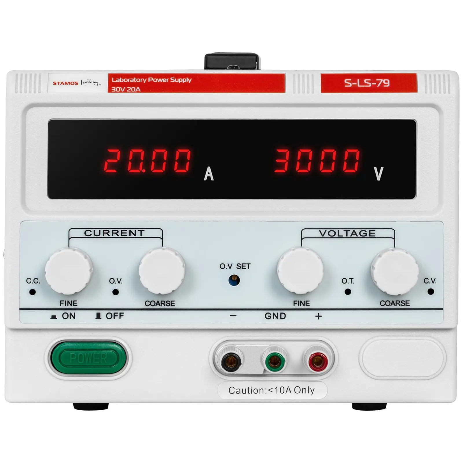 Laboratorní zdroj - 0-30 V - 0-20 A DC - 600 W (Typ: PŘEPÍNÁNÍ)
