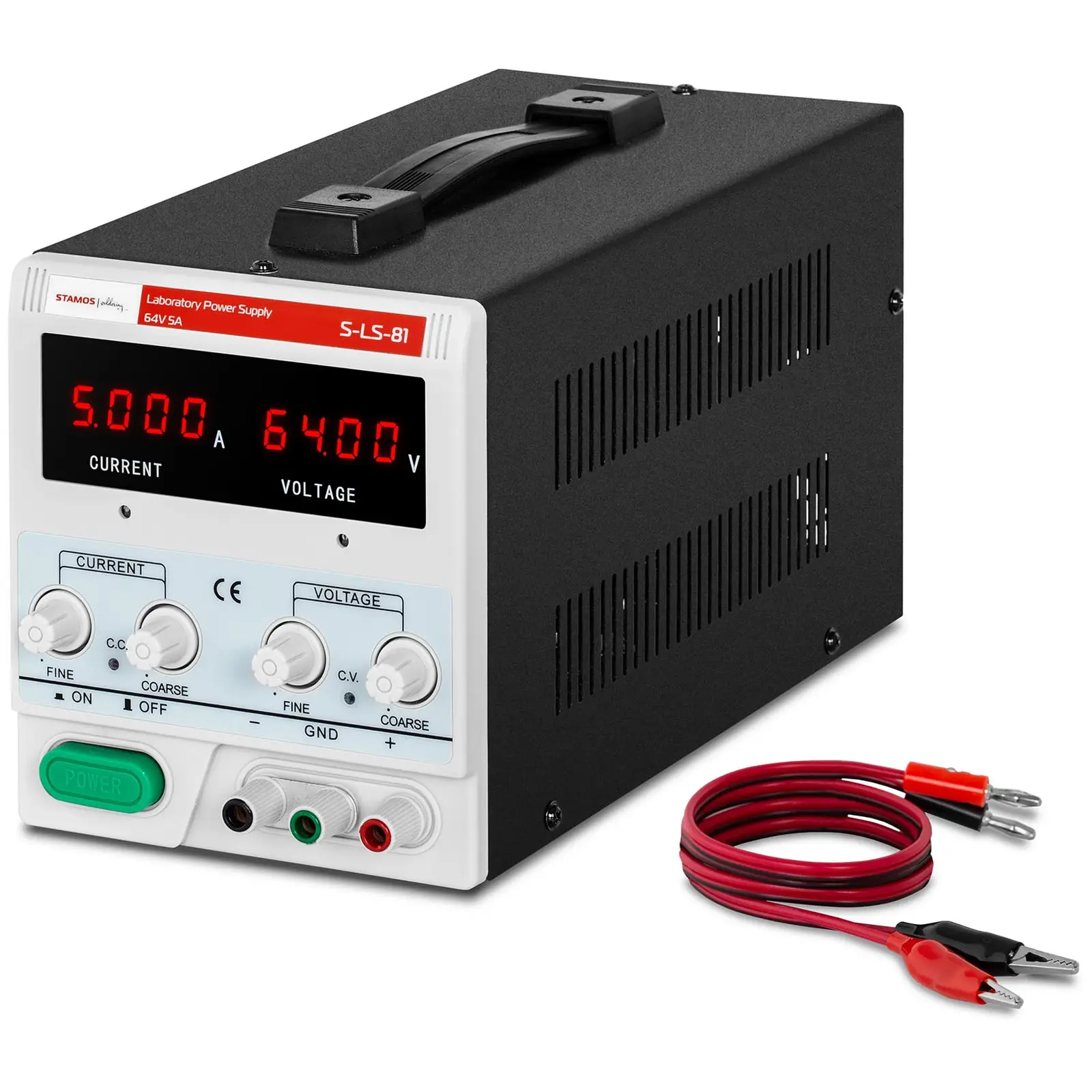 Zdjęcia - Pozostałe artykuły elektryczne STAMOS Zasilacz laboratoryjny - 0-64 V - 0-5 A - 320 W 