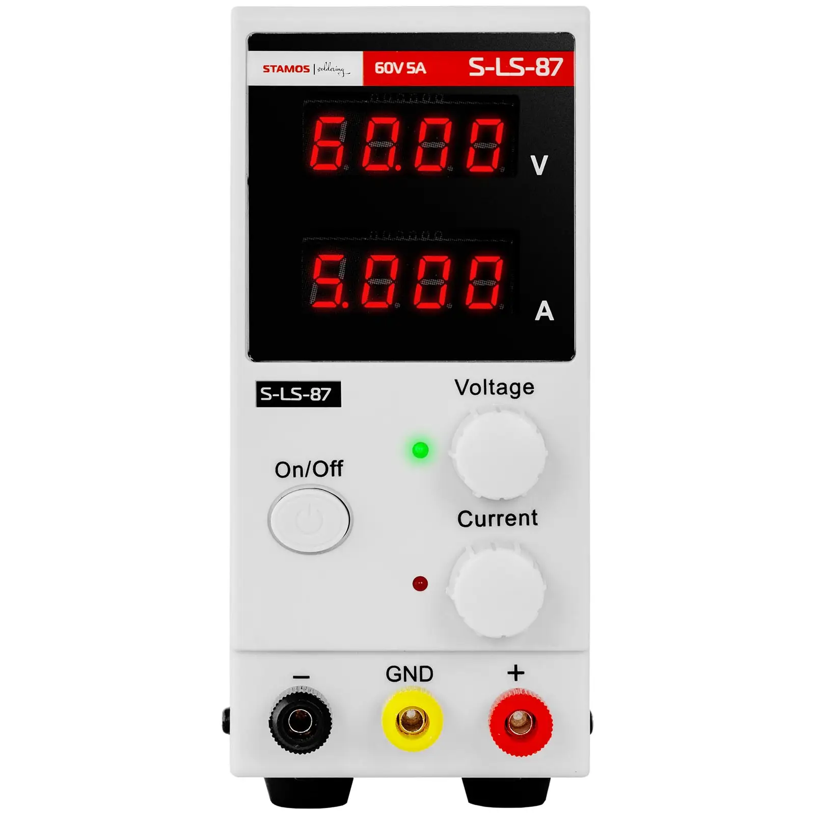 Strømforsyning - 0-60 V - 0-5 A DC - 300 W