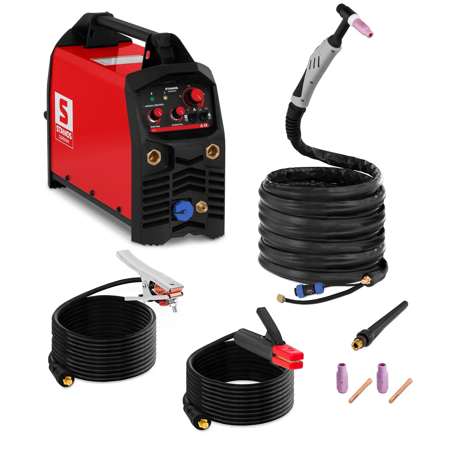 Inverter Welder - 200 A - 8 m cable - IGBT