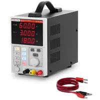Bench Power Supply - 0 - 60 V - 0 - 3 A DC - 180 W - 4 memory spaces - 4-digit LED display