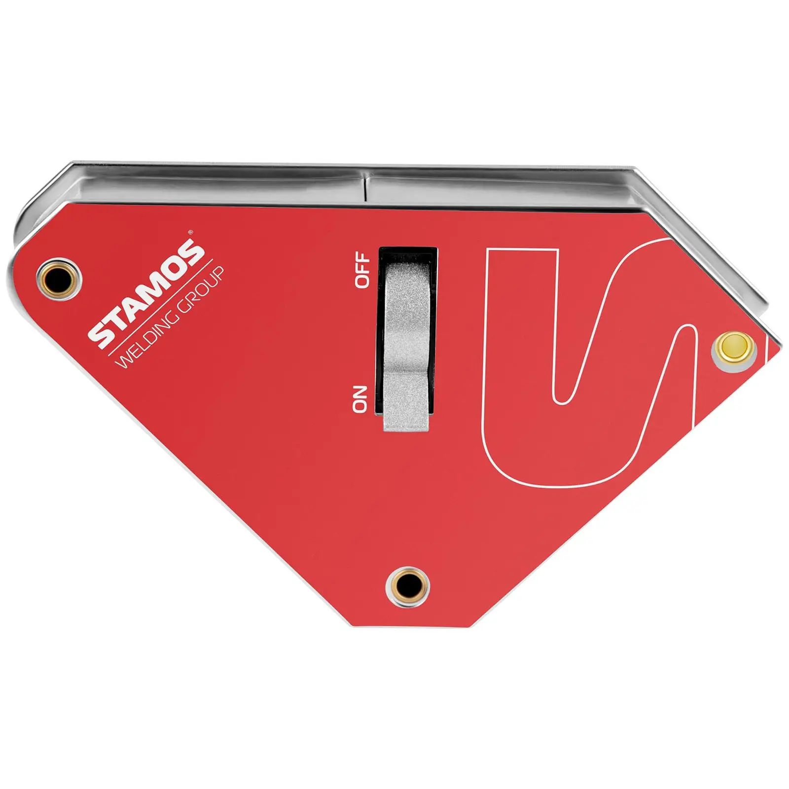 Escuadra magnética para soldar - interruptor - 45/90° - 55 kg