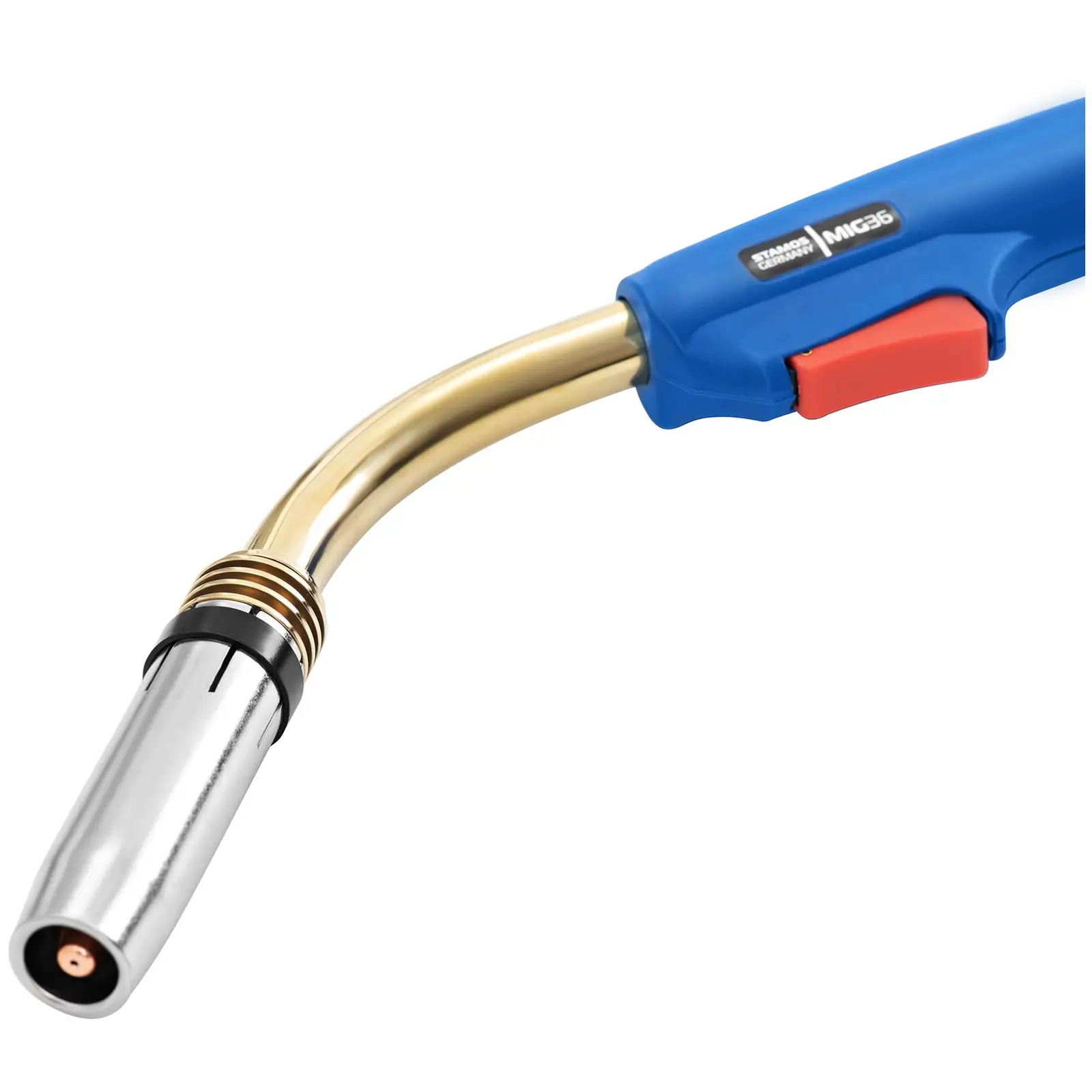 MIG MAG hořák  - MIG36 - 5 m x 35 mm² - 340 A CO2 / 300 A směsný plyn (Jmenovitý pracovní cyklus [%]: 35)