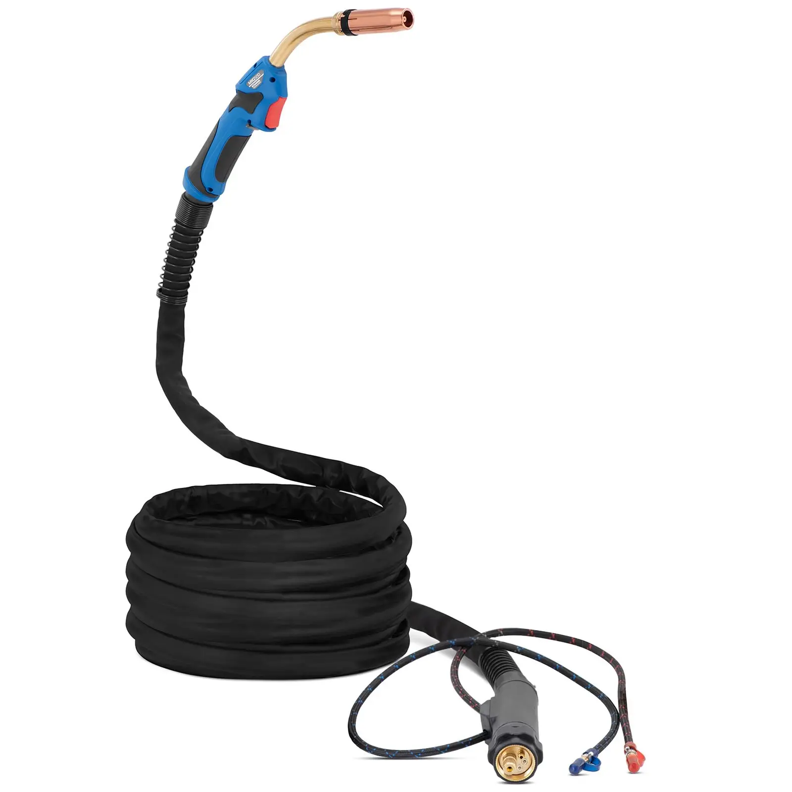 Antorcha y manguera MIG MAG - MIG500 - 4 m x 16 mm² - 500 A CO2/ 450 A mix. - Refrigeración por agua