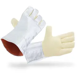 Svářečské rukavice - 35 x 20 cm - aramidová vlákna - délka 35 cm