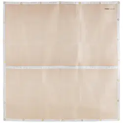 Svářečská deka - skleněné vlákno - 177 x 176 cm - do 500 °C