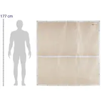 Pokrivač za zavarivanje - fiberglas - 180 x 180 cm - do 500 °C