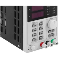 Laboratory Power Supply Unit - 0 - 60 V - 0 - 5 A DC - 300 W - 5 memory locations - LED display - USB/RS232