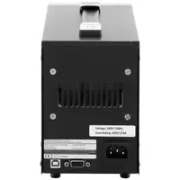 Strømforsyning - 0 - 60 V - 0 - 5 A DC - 300 W - 5 minneplasseringer - LED skjerm - USB/RS232