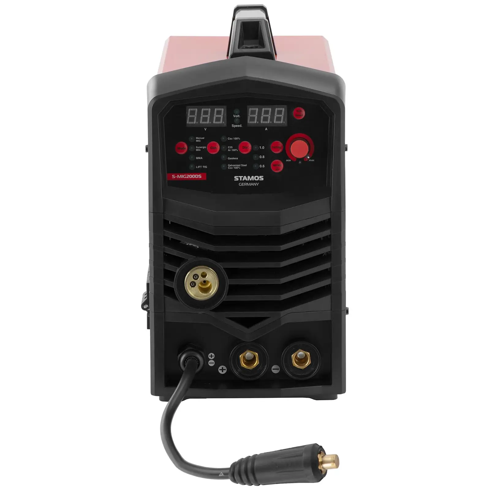 Poste à souder inverter - MIG 200; TIG 200; MMA 170 A - Facteur de marche 100 % - 230 V - synergie (Anti Stick: Oui)