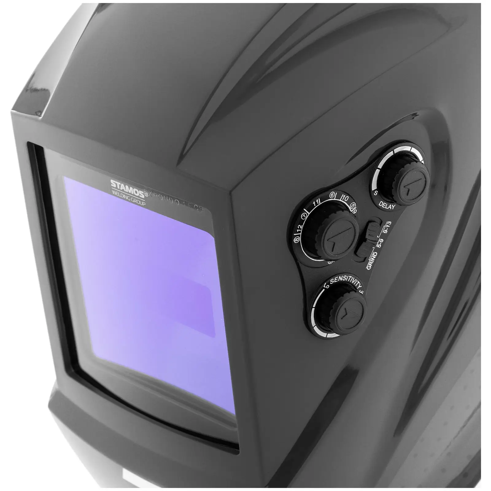 Welding Helmet - COLOUR GLASS X-100B - coloured field of vision