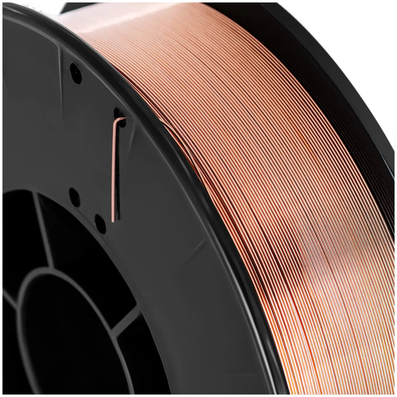 Fio de soldadura - aço - cobre revestido - ER70S-6 - 0.8 mm - 5 kg