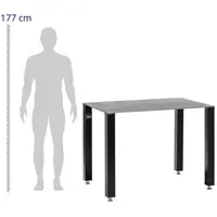 Sveisebord - 1000 kg - 119 x 79 cm