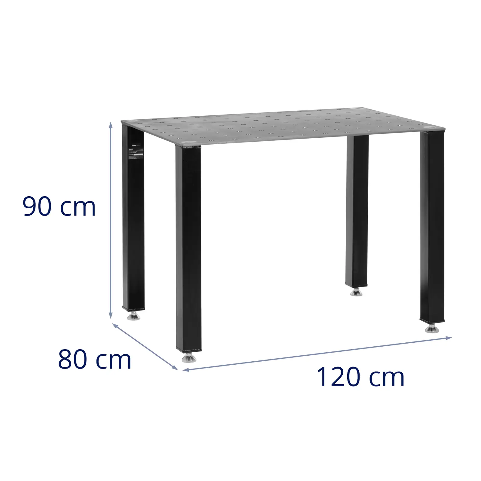 Welding Table - 1000 kg - 119 x 79 cm (Material: Carbon steel)
