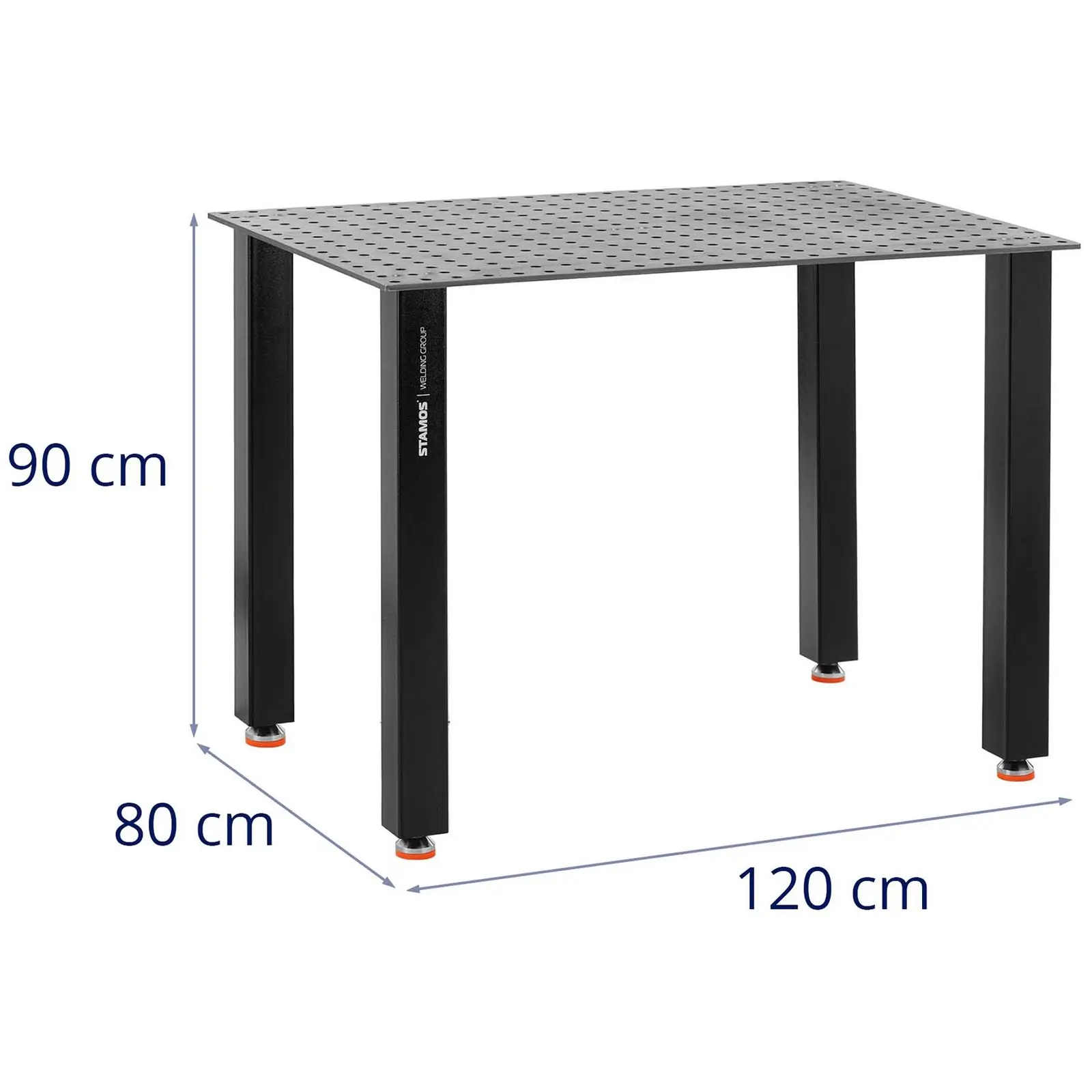 Svařovací stůl - 150 kg - 120 x 80 cm