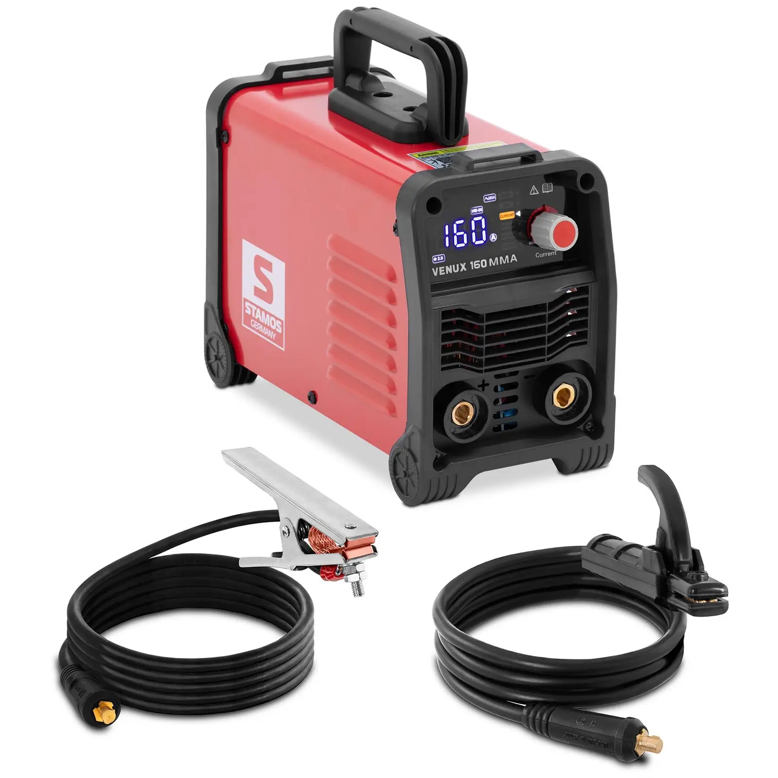 Elektrodesvejser med Smart Select System - TIG liftarc - 160 A - arbejdscyklus 60 % - hot-start - arc-force - anti-stick -VRD