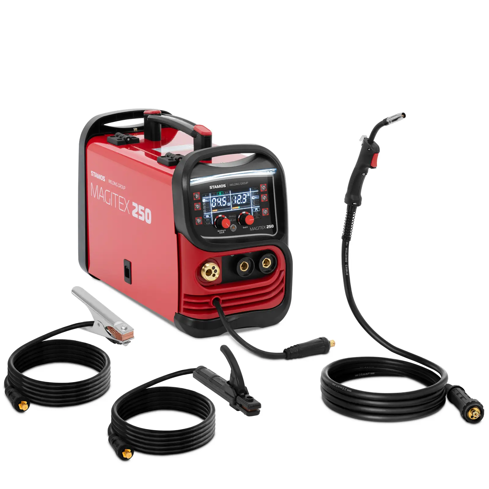 MIG/MAG Welder - 250 A - 60 % duty cycle - TIG Liftarc - manual - flux