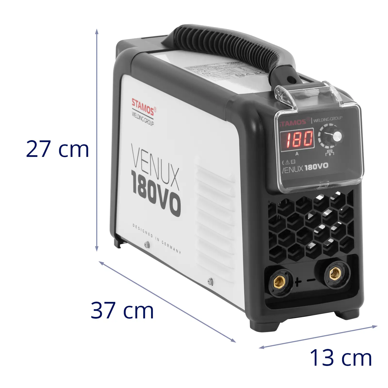 Elektroden Schweißgerät - 180 A - 60 % Duty Cycle - IGBT - Anti-Stick - Hot Start - 4