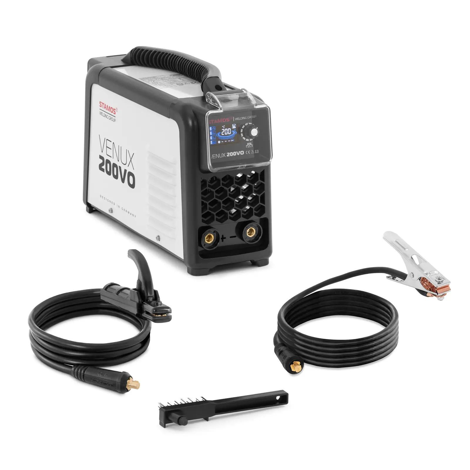 Poste à souder à l’arc - 200 A - Facteur de marche 60% - TIG Lift - IGBT - Anti-Stick - Hot Start - VRD