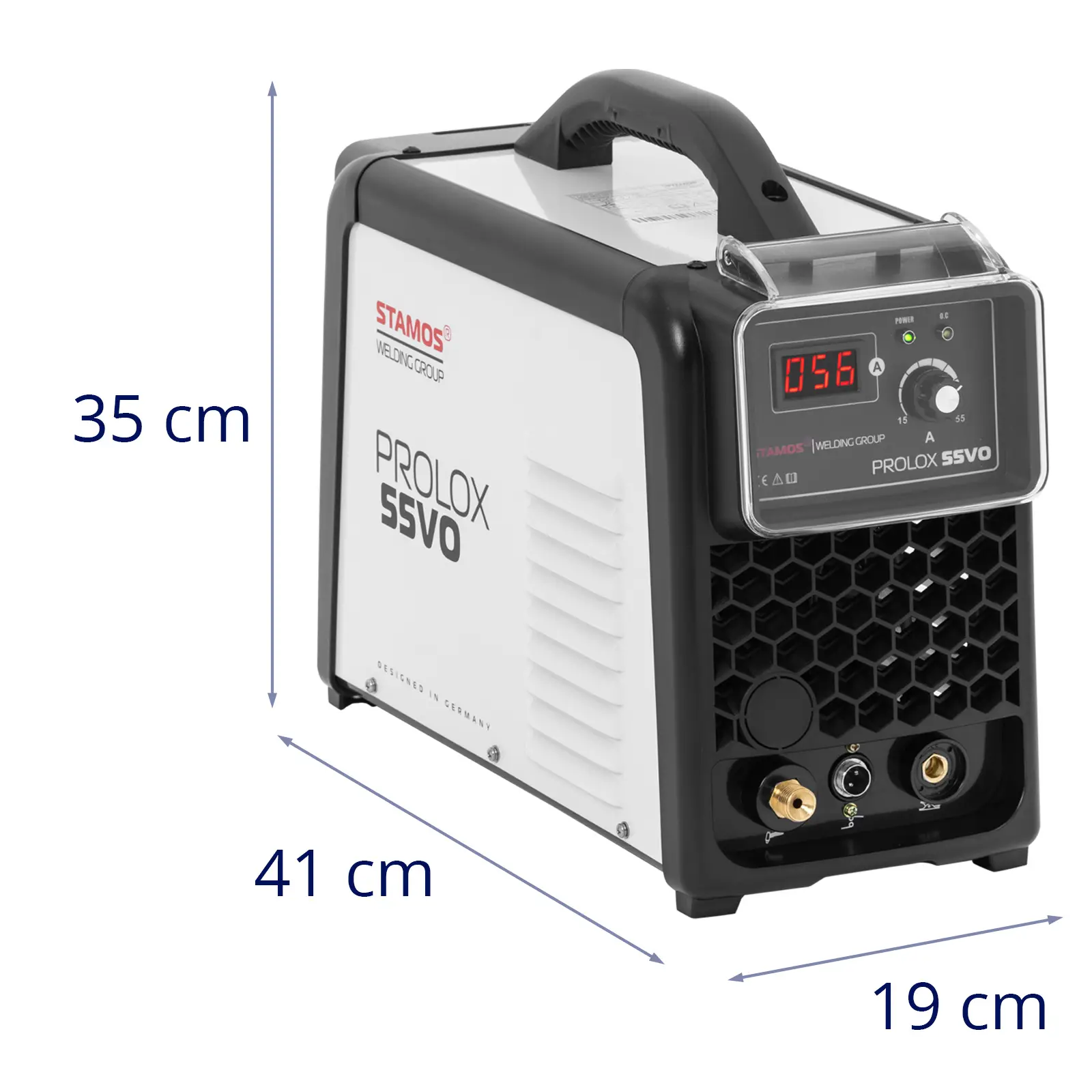 Máquina de corte por plasma - 55 A - ciclo de trabalho 60% - LED - 220 V