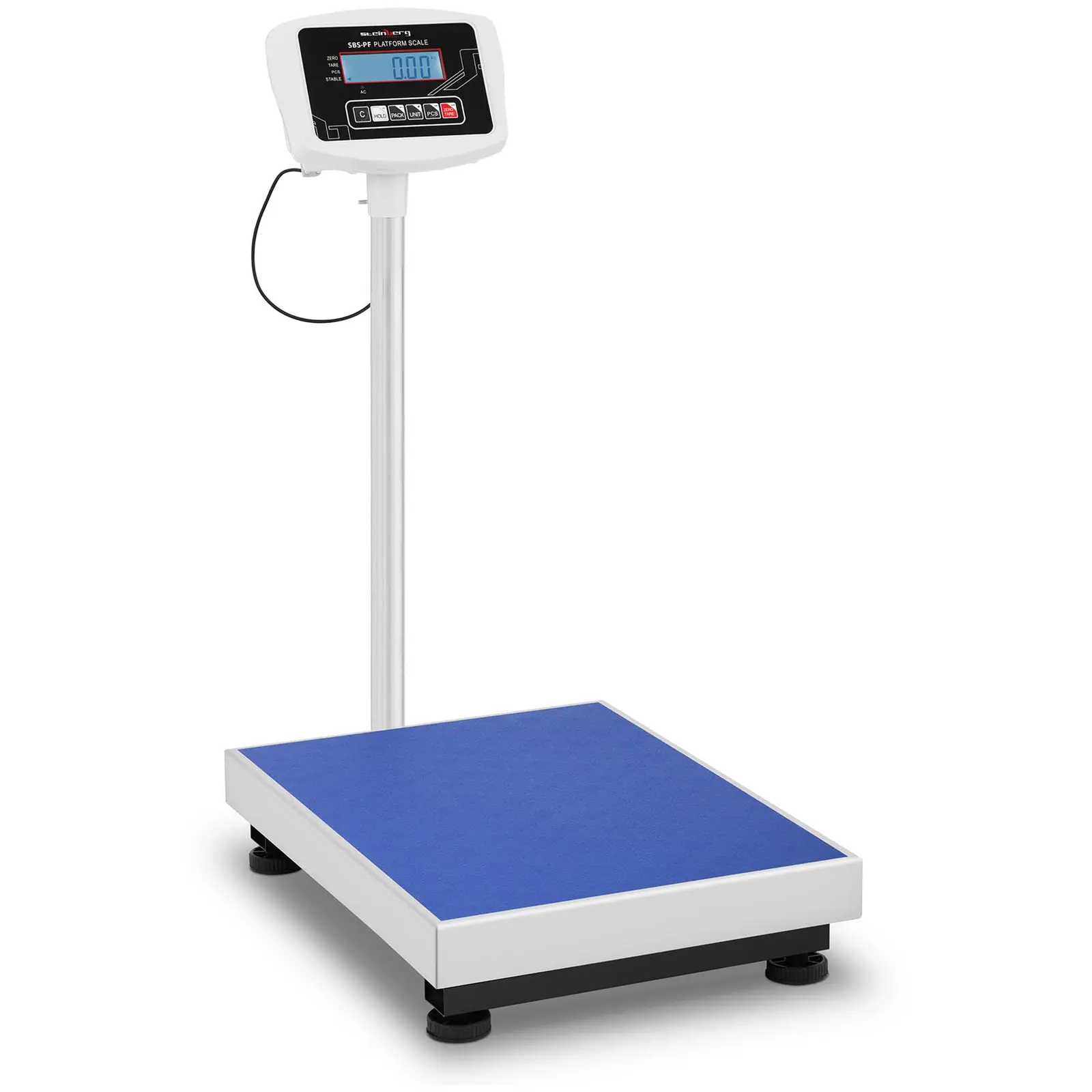Balance plateforme - 150 kg / 0,05 g - 60 x 45 cm - avec écran LCD