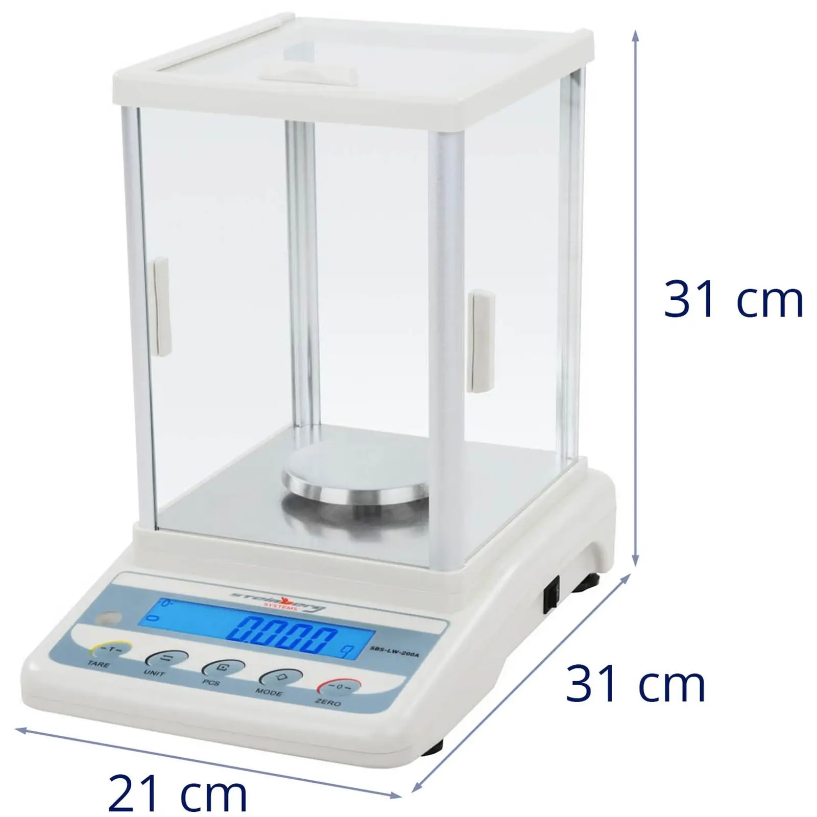 Přesná váha - 200 g / 0,001 g (Ukládání: Ne)