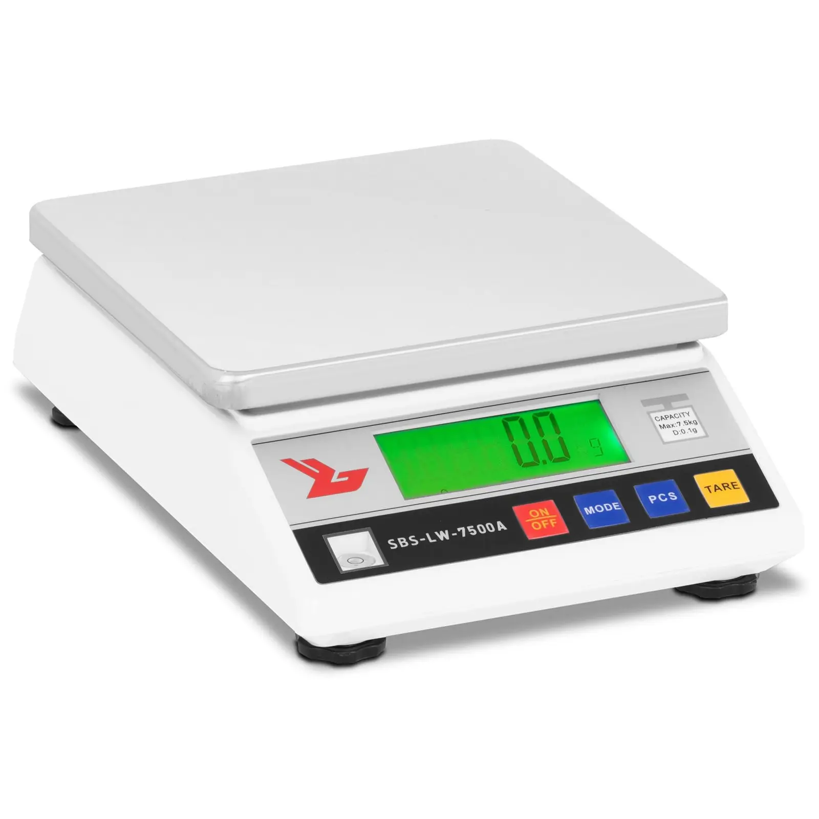 Factory second Precision Scale - 7,500 g / 0.1 g - LCD