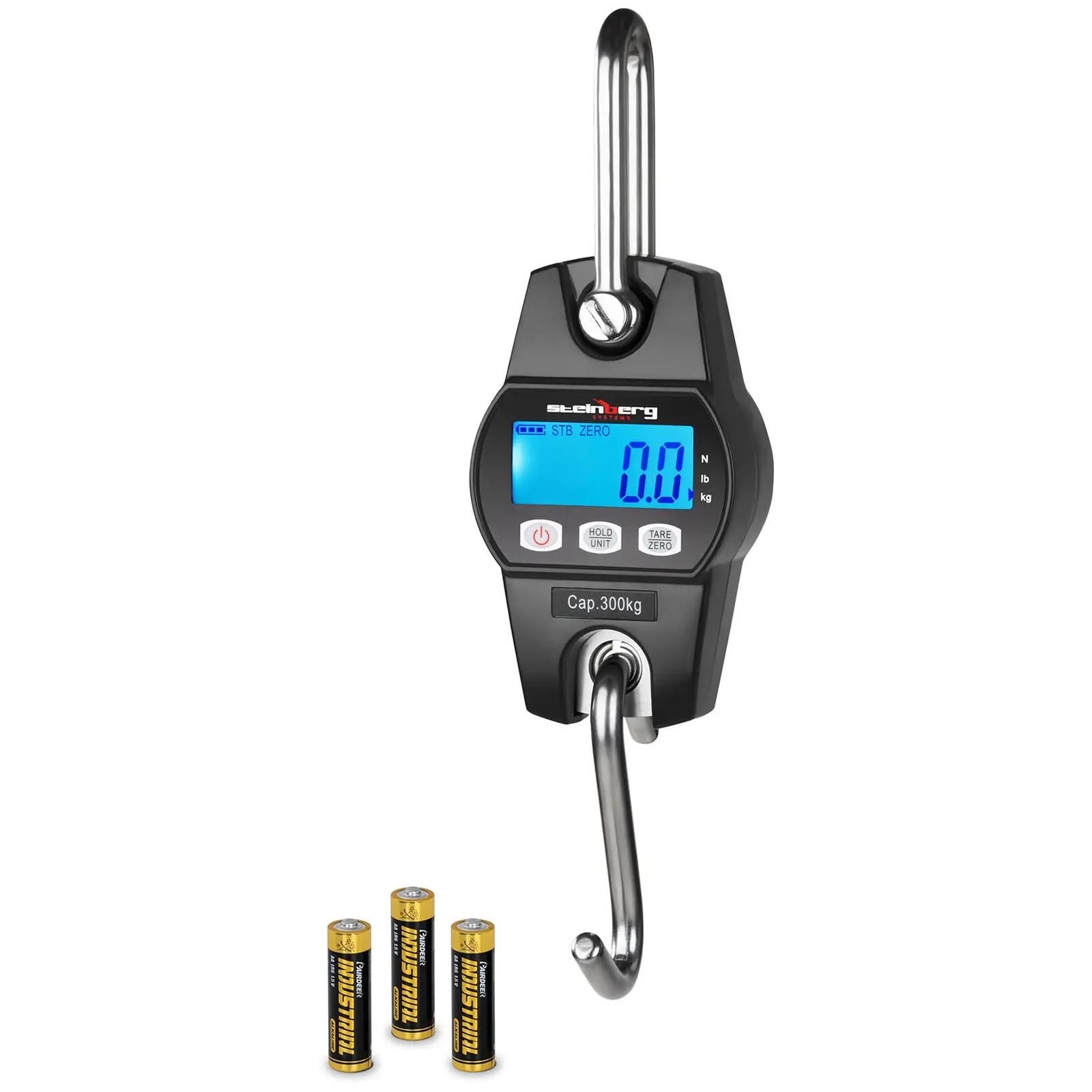 Závěsná váha - 300 kg / 0,1 kg - LCD - digitální