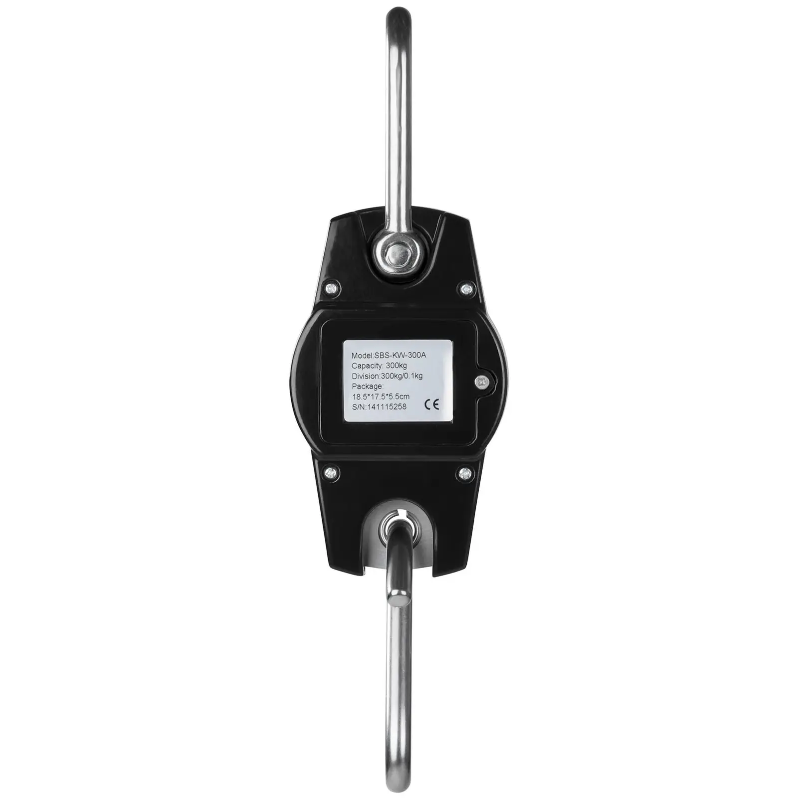Závěsná váha - 300 kg / 0,1 kg - LCD - digitální (Přesnost: 0.1 kg)