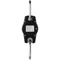Dinamómetro digital - 300 kg / 100 g - negro