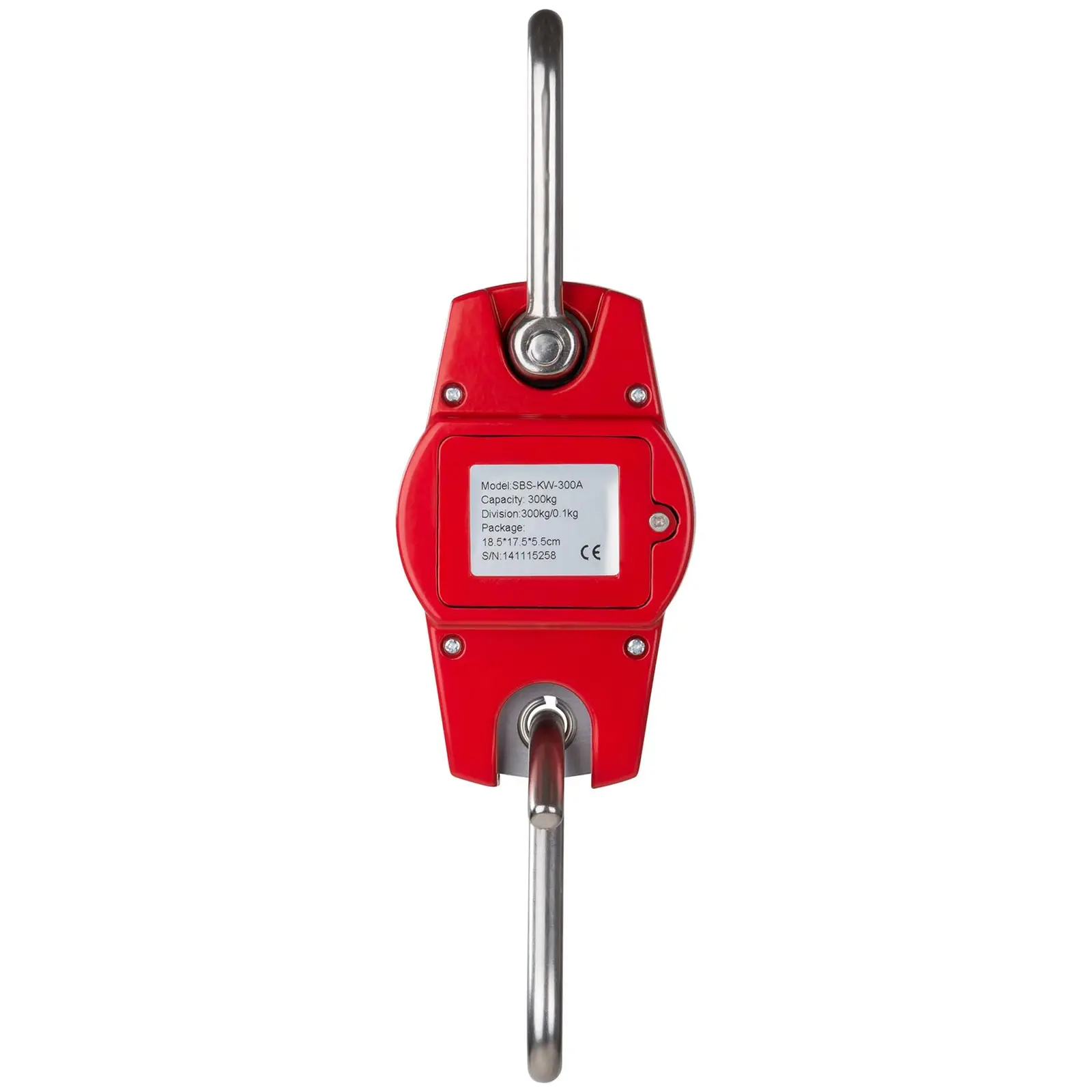 Balance suspendue - numérique - 300 kg/0,1 kg - avec écran LCD (Précision: 0.1 kg)