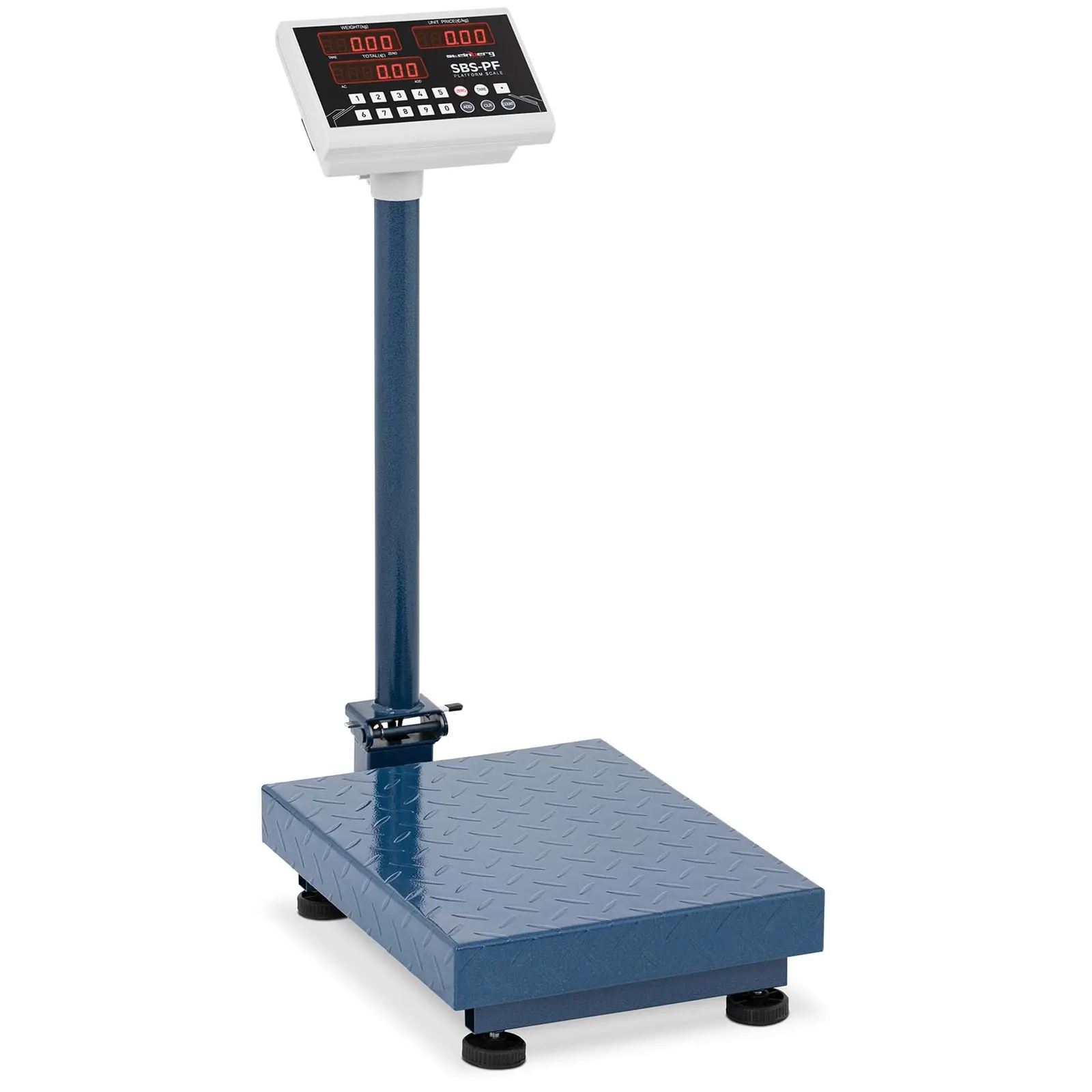 Platformska tehtnica - 100 kg / 0,01 kg - 40 x 30 cm - LED