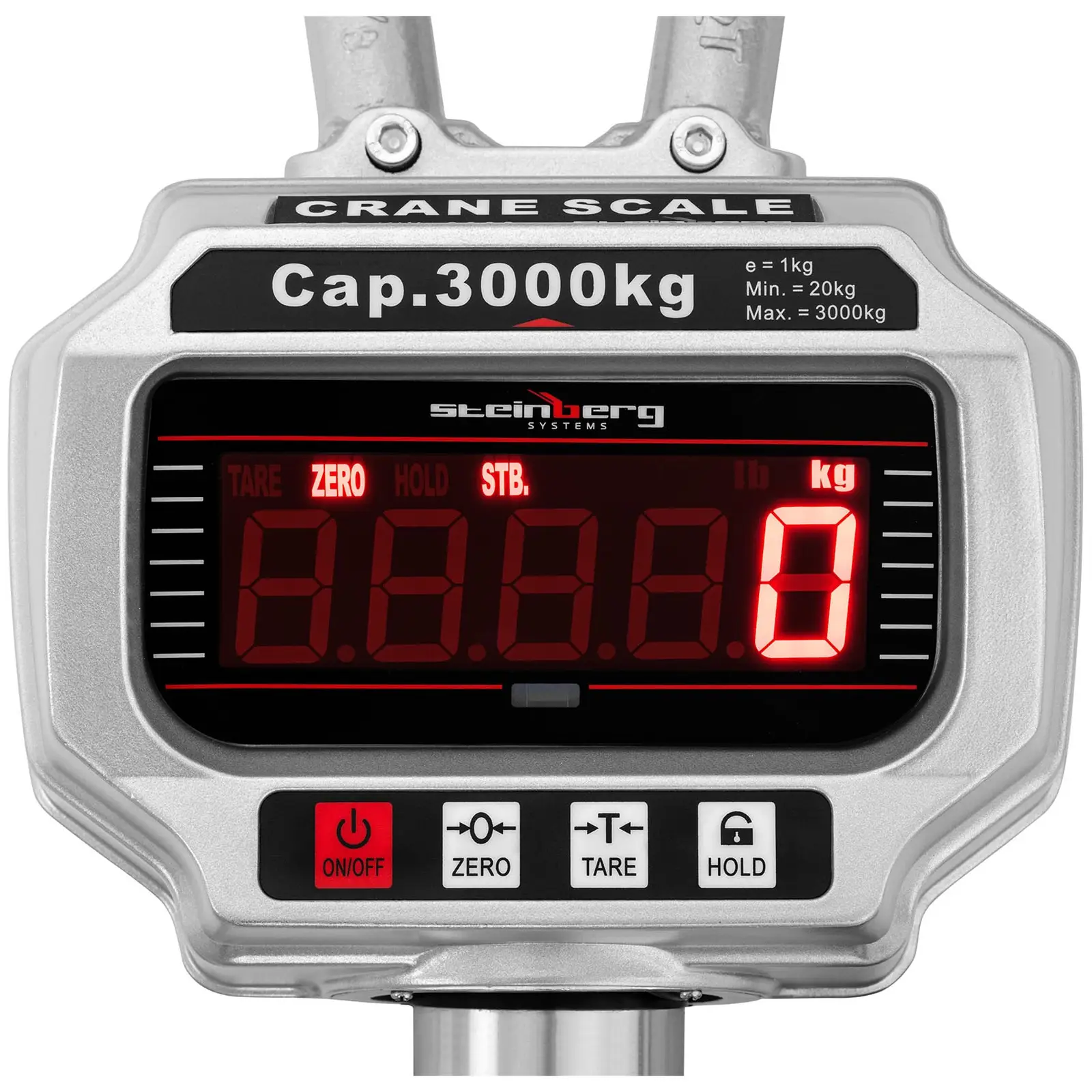 Dinamómetro digital - 3.000 / 1 kg