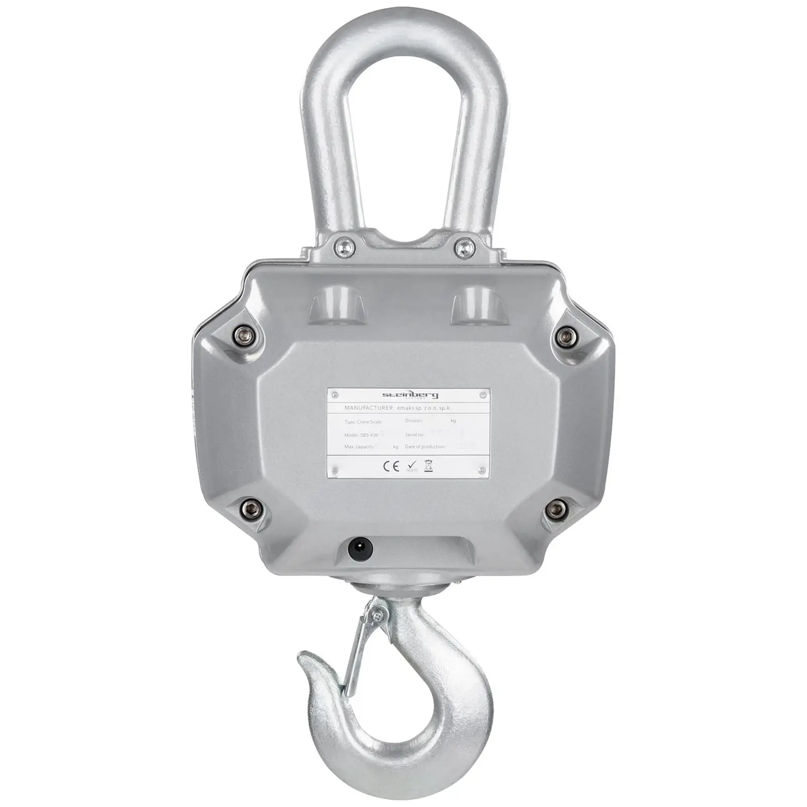 Balance suspendue - 5 000 kg/2 kg - LED - avec télécommande 50 m (Tarage: Oui)
