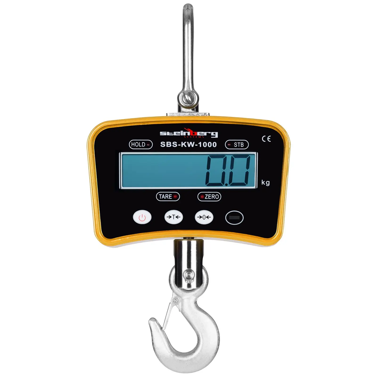 Jeřábová váha - 1000 kg / 0,2 kg - LCD - digitální - dálkové ovládání (Přesnost: 0.2 kg)