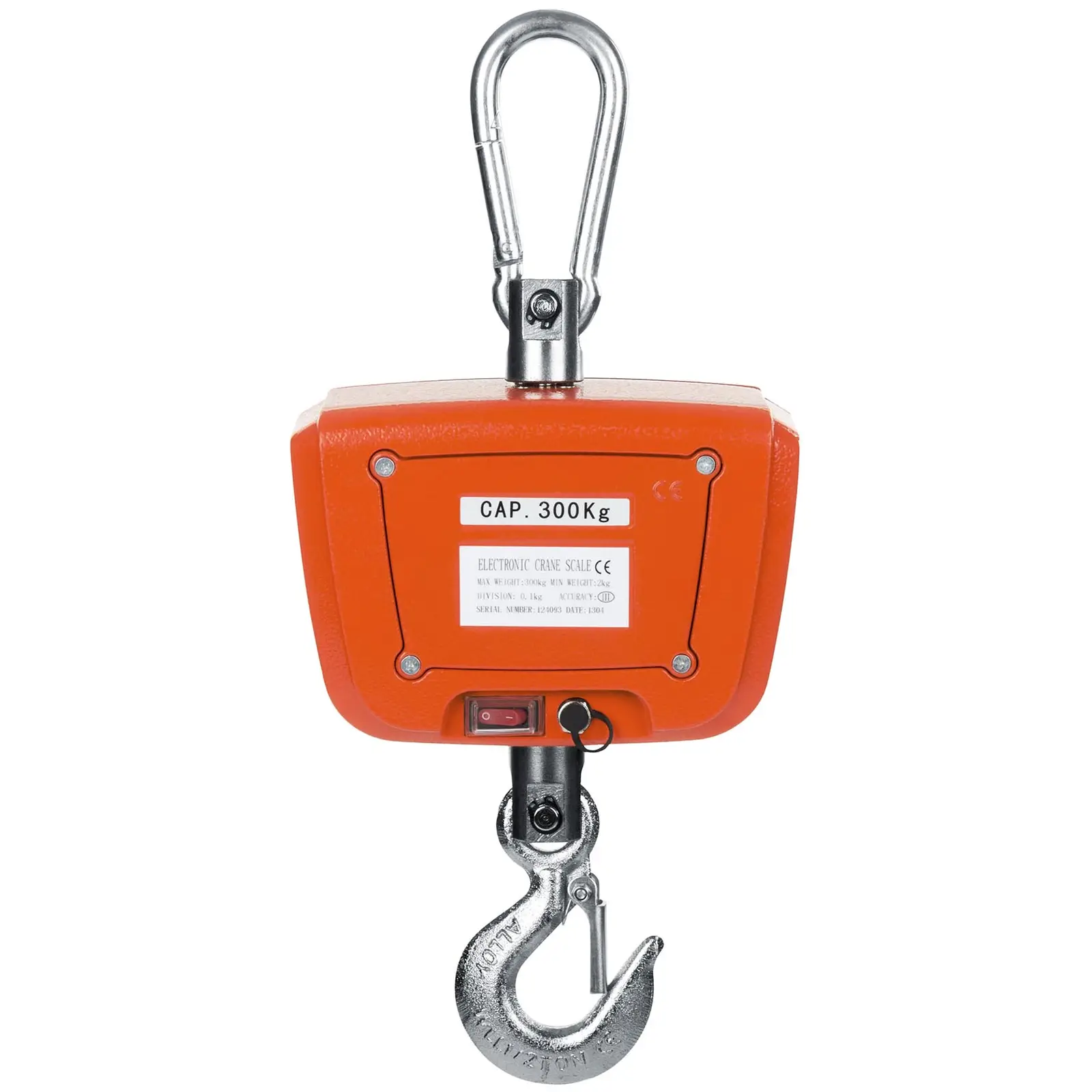 Crane Scale - 300 kg / 0.05 kg - LED - digital - splashproof - remote control