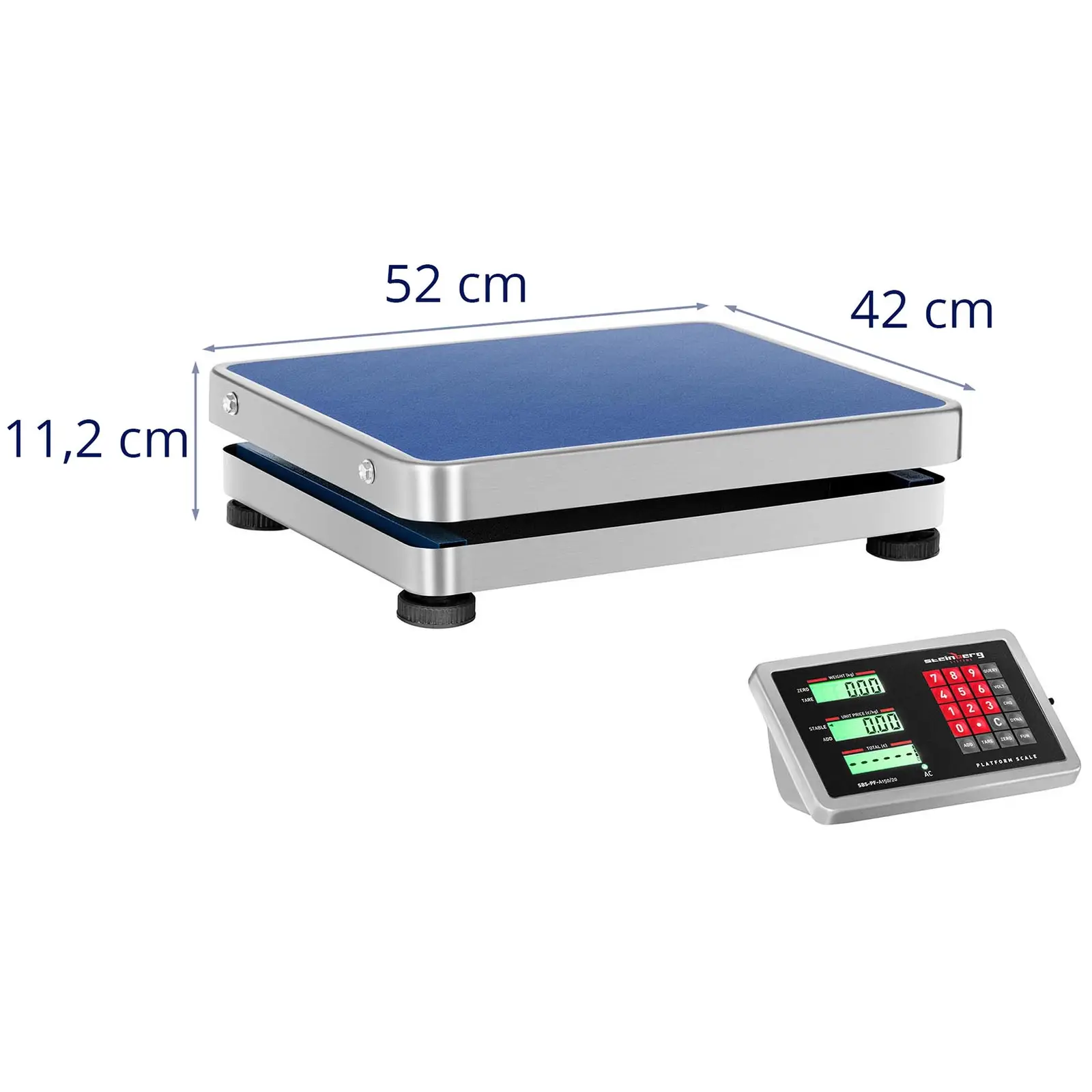 Platformske tehtnice - 150 kg / 20 g - brezžične