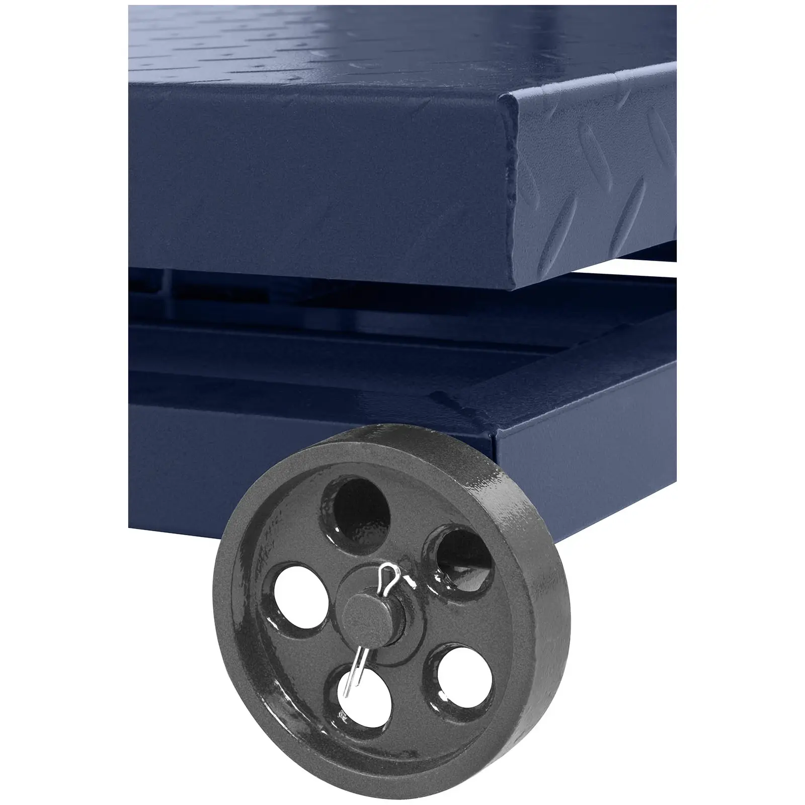 Produtos recondicionados Balança de Plataforma - 600 kg / 100 g - com rodas