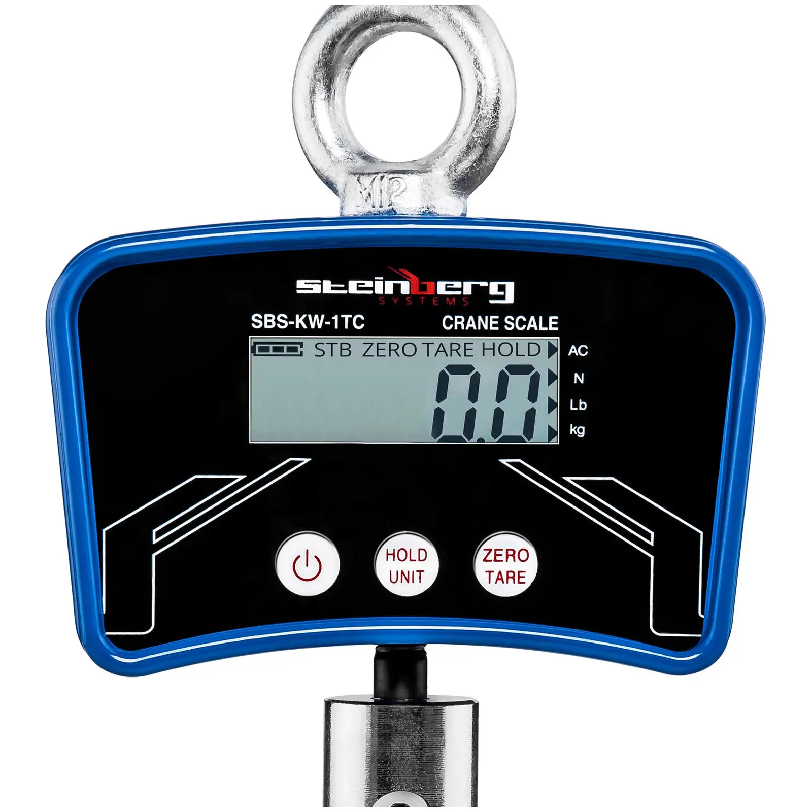 Jeřábová váha - 1 000 kg / 0,2 kg - LCD - digitální (Přesnost: 0.2 kg)